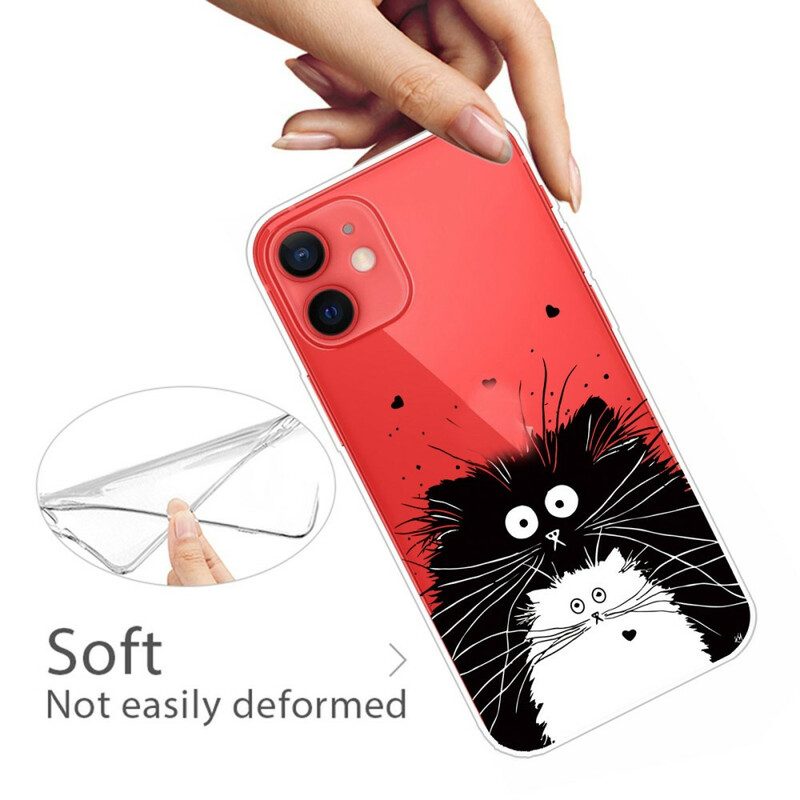 Cover iPhone 13 Mini Guarda I Gatti