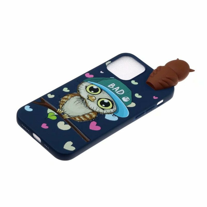 Cover iPhone 13 Mini Gufo Cattivo 3d