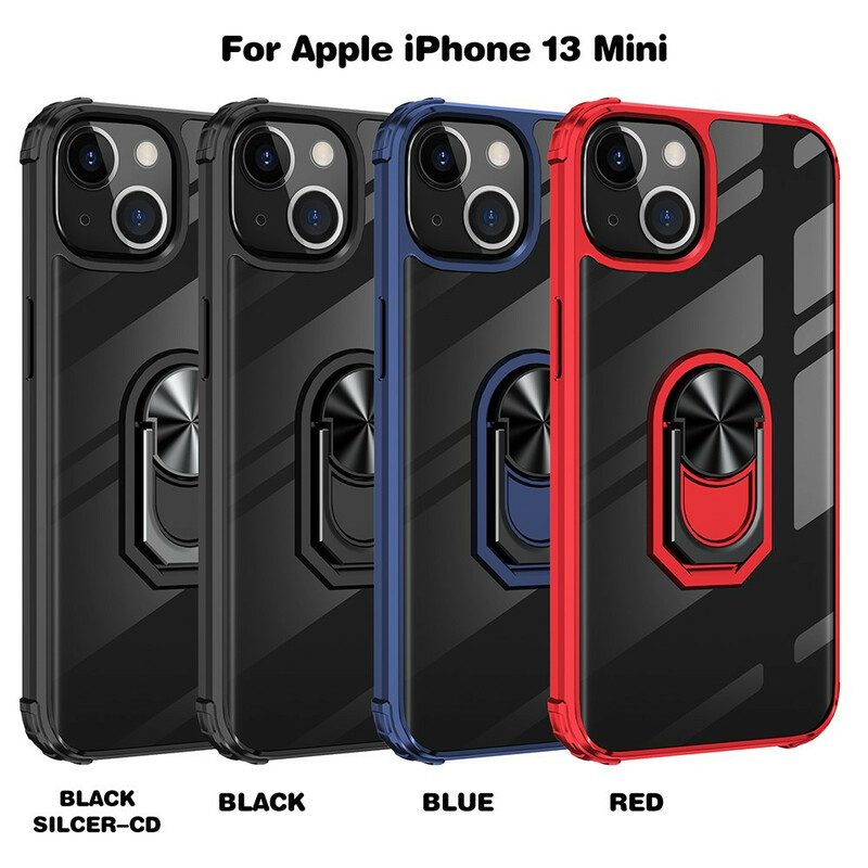 Cover iPhone 13 Mini Ibrido Ad Anello Premium