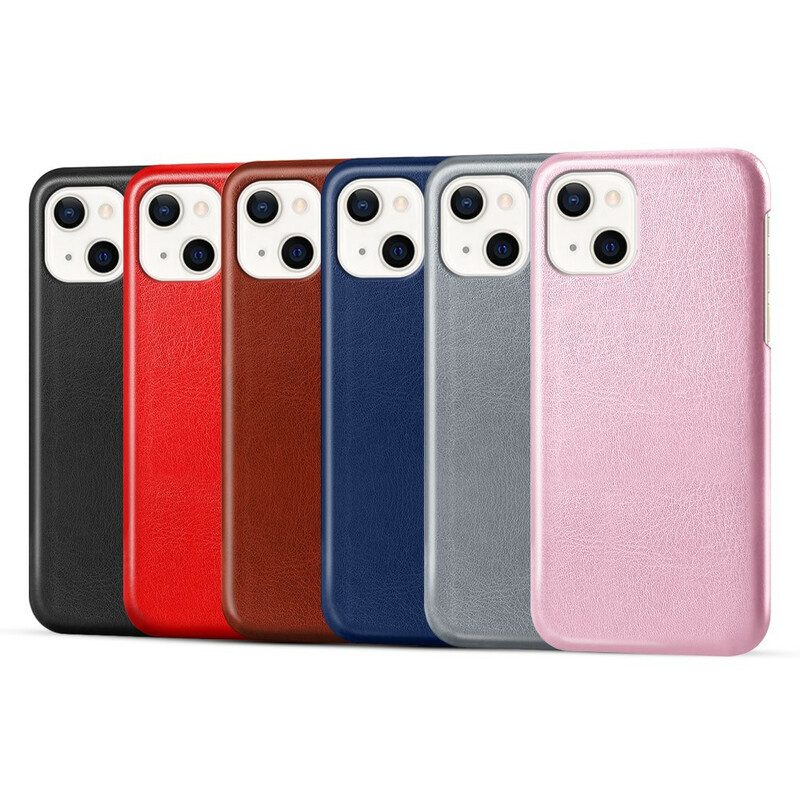 Cover iPhone 13 Mini Ksq Effetto Pelle