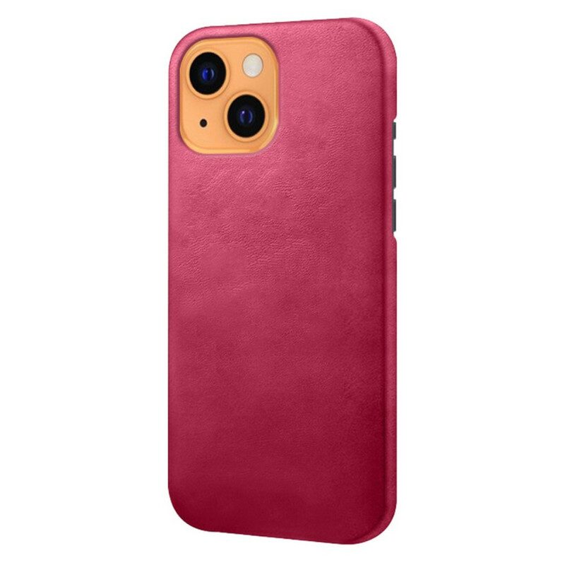 Cover iPhone 13 Mini Ksq Effetto Pelle