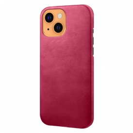 Cover iPhone 13 Mini Ksq Effetto Pelle