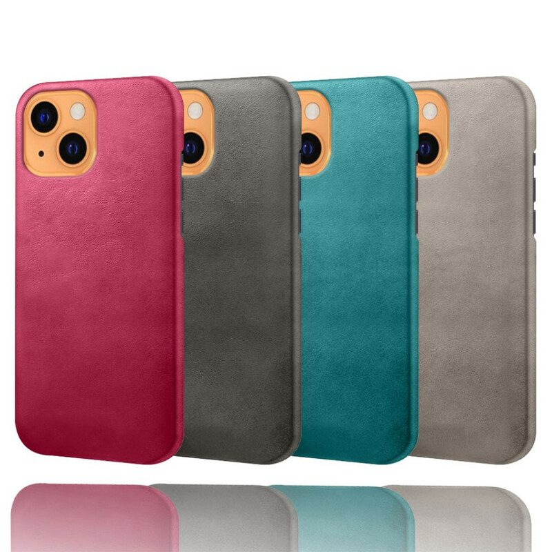 Cover iPhone 13 Mini Ksq Effetto Pelle