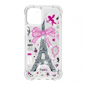 Cover iPhone 13 Mini Le Paillettes Della Torre Eiffel