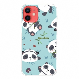 Cover iPhone 13 Mini Mazzo Di Panda