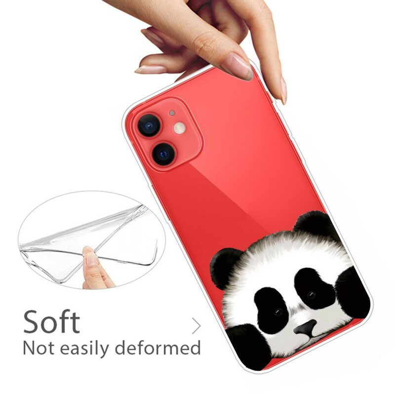 Cover iPhone 13 Mini Panda Senza Soluzione Di Continuità