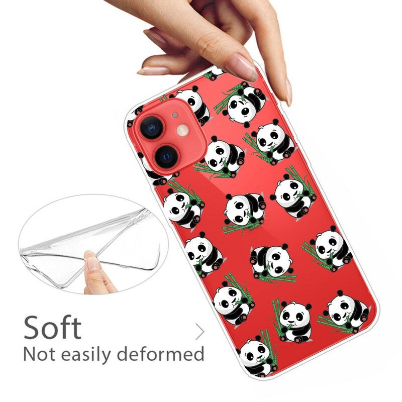 Cover iPhone 13 Mini Piccoli Panda