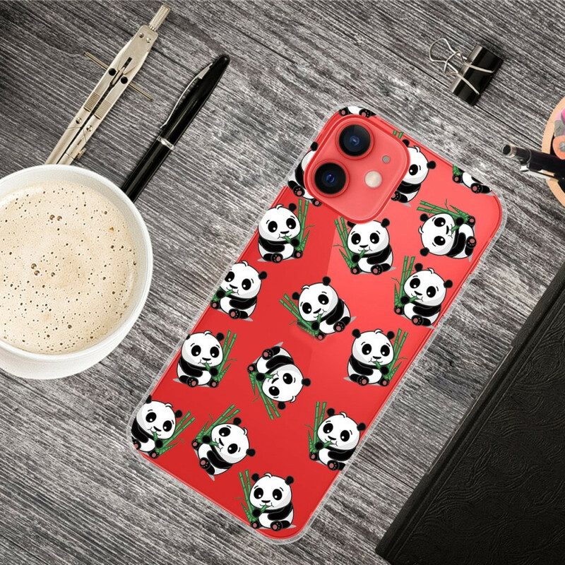 Cover iPhone 13 Mini Piccoli Panda