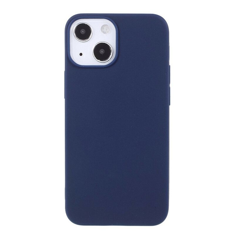 Cover iPhone 13 Mini Silicone Flessibile Opaco