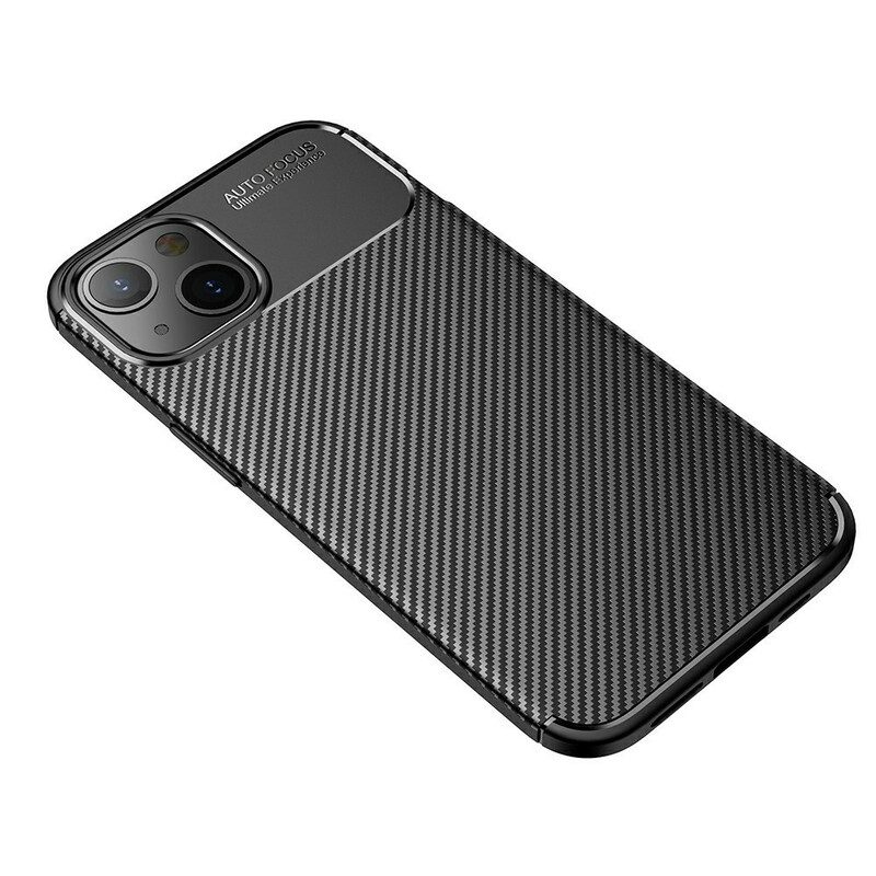 Cover iPhone 13 Mini Struttura Flessibile In Fibra Di Carbonio