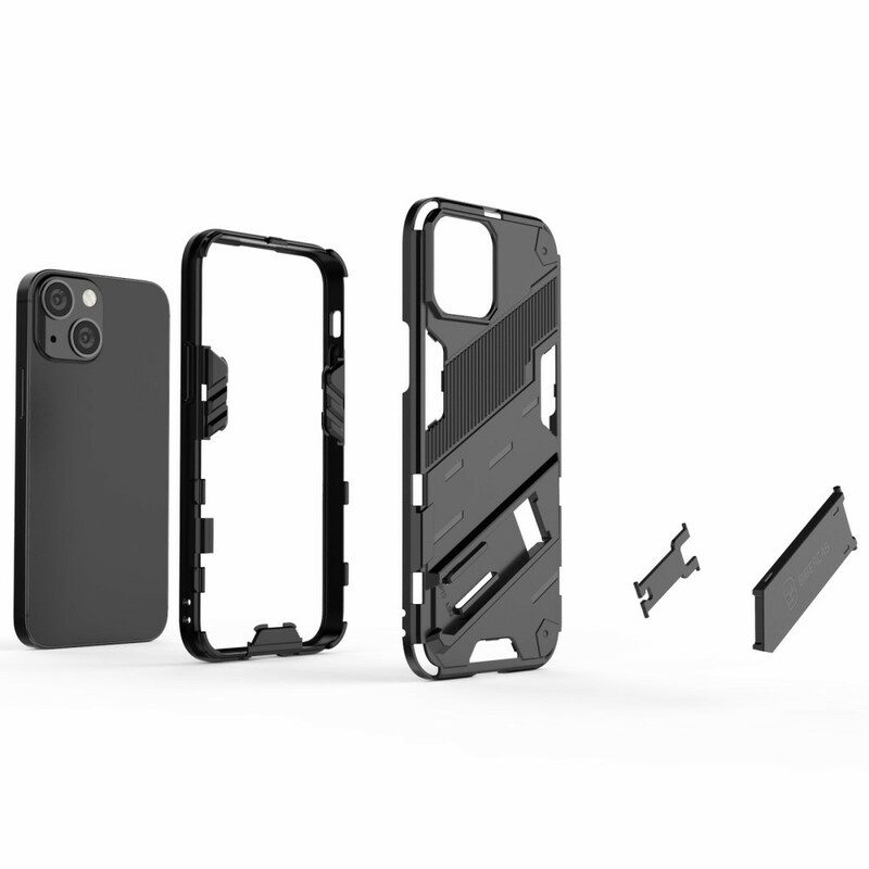 Cover iPhone 13 Mini Supporto Staccabile A Due Posizioni A Mani Libere