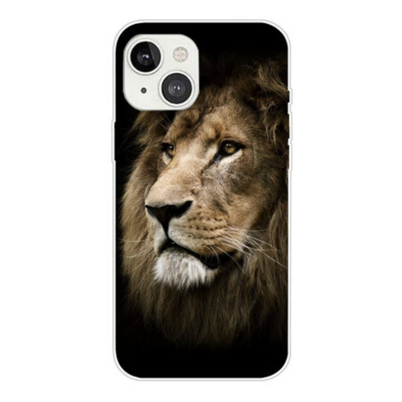 Cover iPhone 13 Mini Testa Di Leone