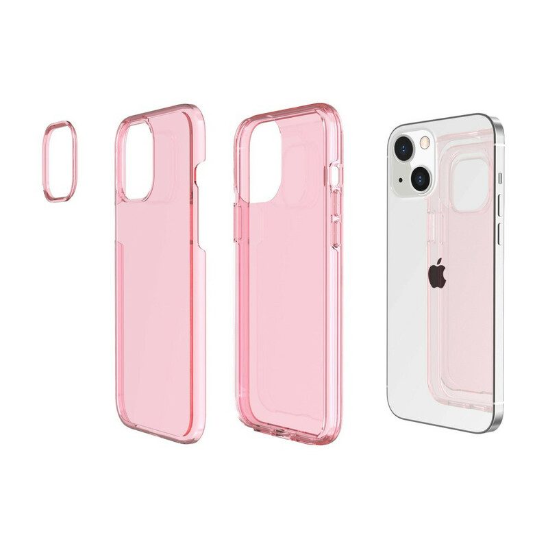 Cover iPhone 13 Mini Trasparente Colorato