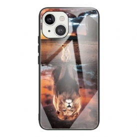 Cover iPhone 13 Mini Vetro Temperato Da Sogno Di Lion Cub