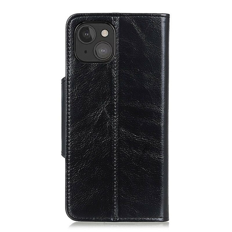 Custodia in pelle iPhone 13 Mini Khazneh