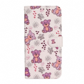 Custodia in pelle iPhone 13 Mini Solo Orsi