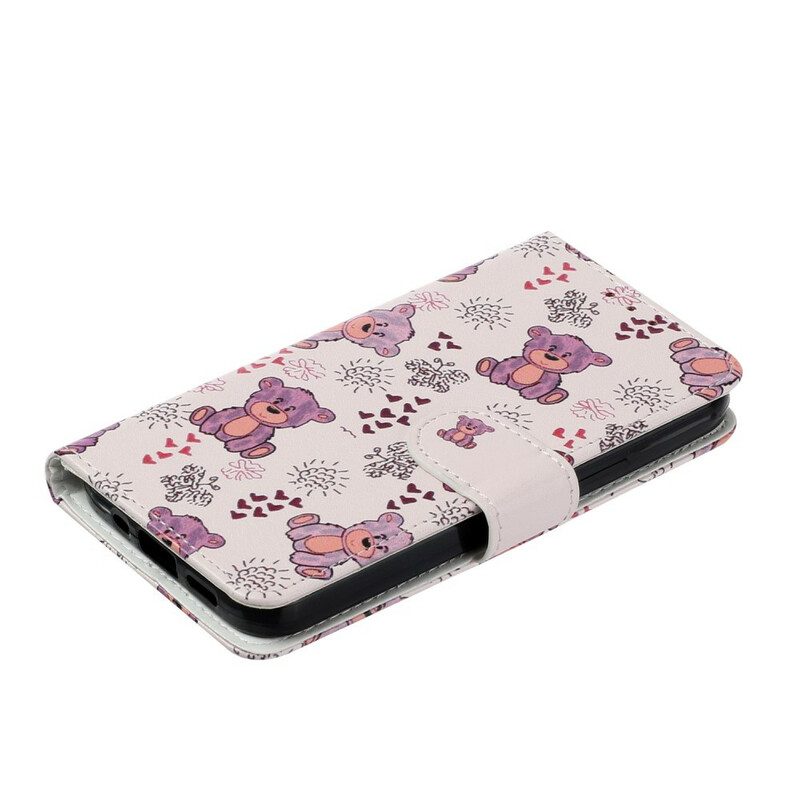 Custodia in pelle iPhone 13 Mini Solo Orsi