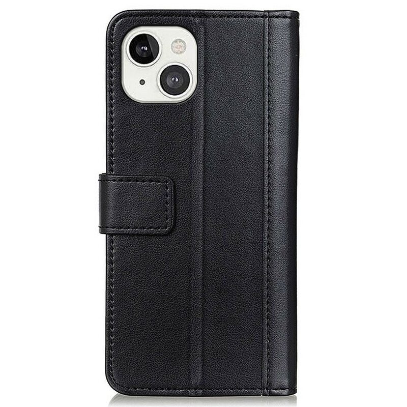 Custodia in pelle iPhone 13 Mini Stile In Pelle