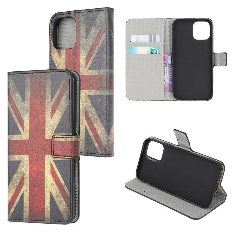 Folio Cover iPhone 13 Mini Bandiera Dell'inghilterra