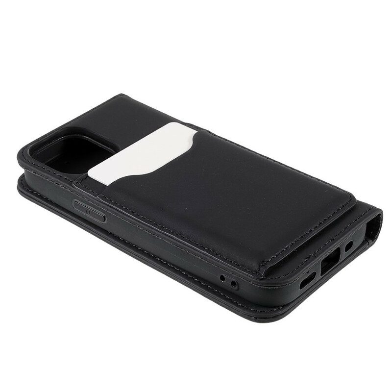 Folio Cover iPhone 13 Mini Custodia in pelle Supporto Per Portacarte