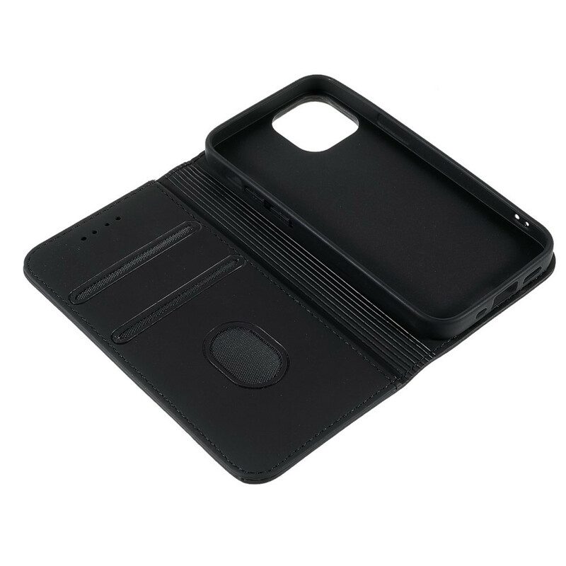 Folio Cover iPhone 13 Mini Custodia in pelle Supporto Per Portacarte