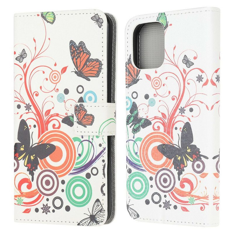 Folio Cover iPhone 13 Mini Farfalle Pazze