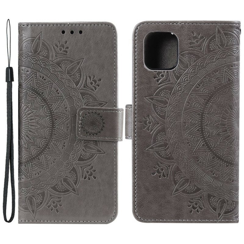 Folio Cover iPhone 13 Mini Mandala Del Sole