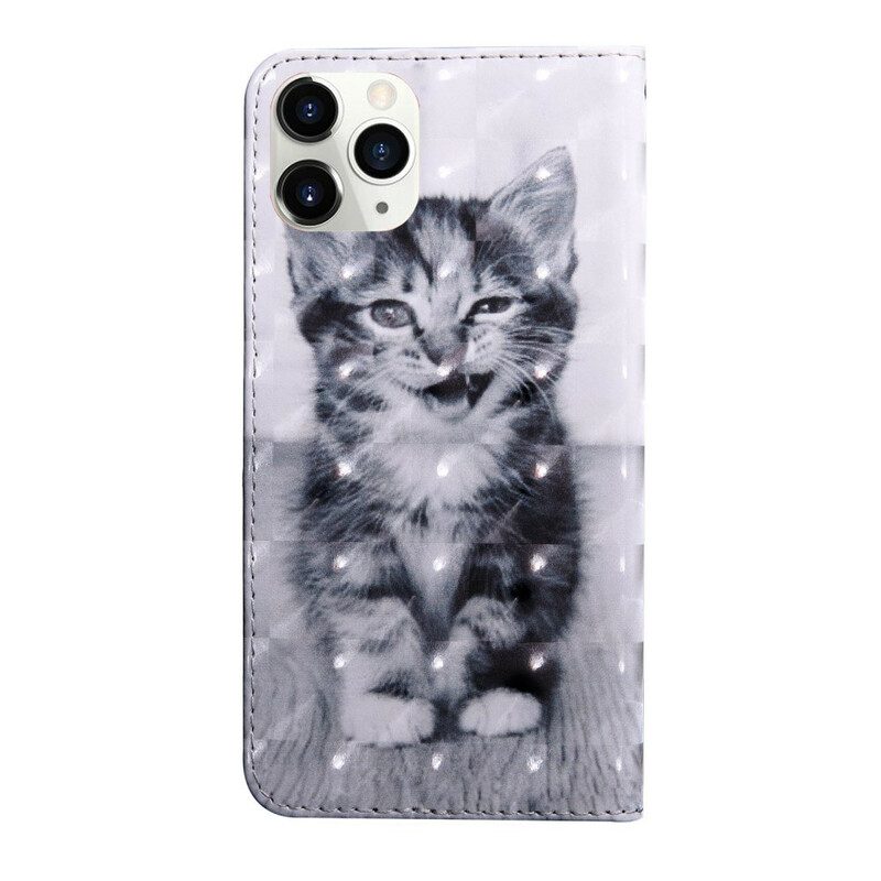 Folio Cover iPhone 13 Mini Punto Luminoso Ignazio Il Gattino