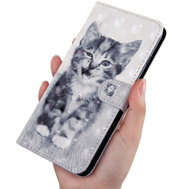 Folio Cover iPhone 13 Mini Punto Luminoso Ignazio Il Gattino