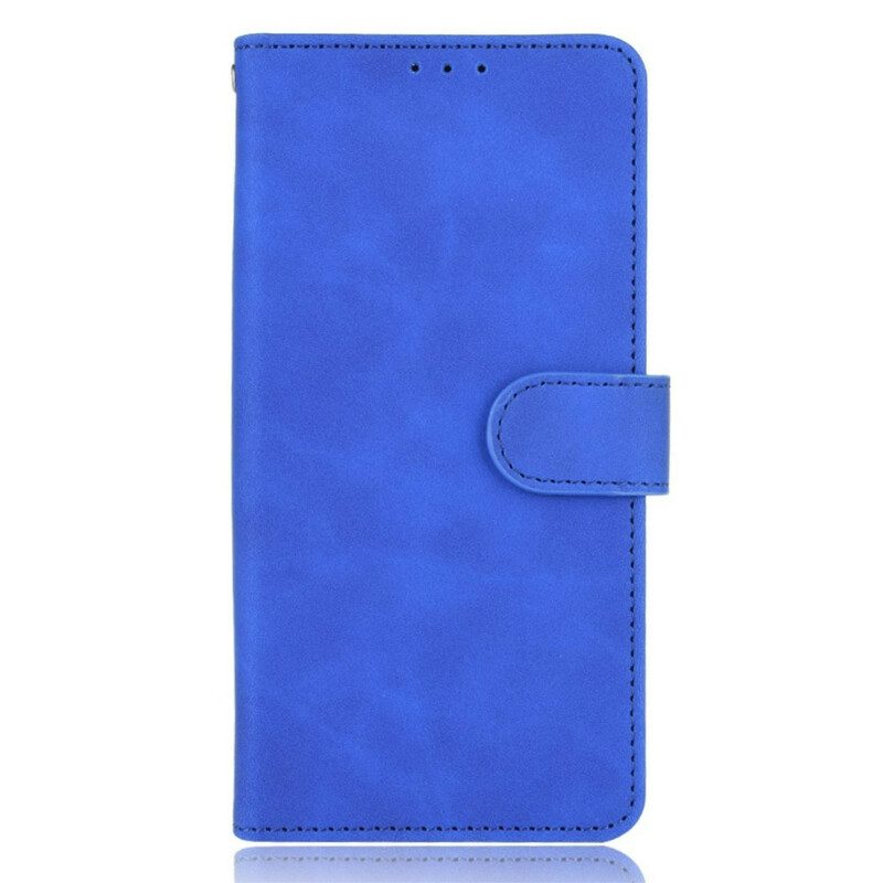 Folio Cover iPhone 13 Mini Tocco Di Pelle