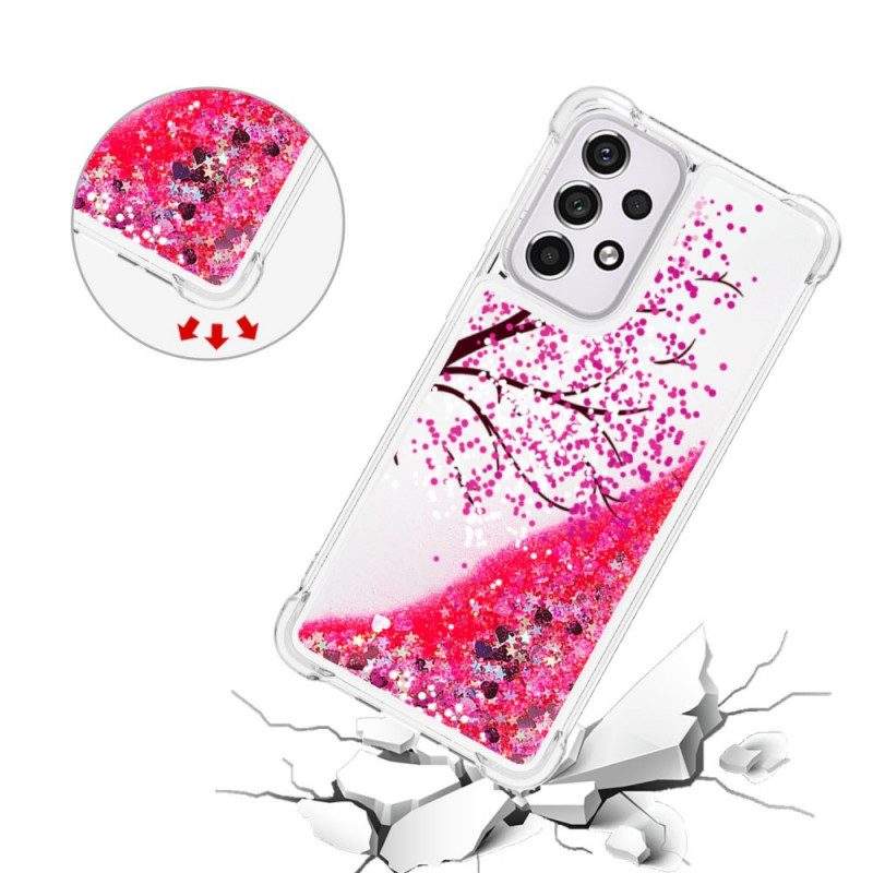 Cover Samsung Galaxy A33 5G Albero Glitterato