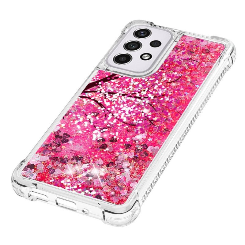 Cover Samsung Galaxy A33 5G Albero Glitterato