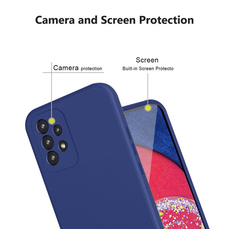 Cover Samsung Galaxy A33 5G Con Protezione Per Lo Schermo