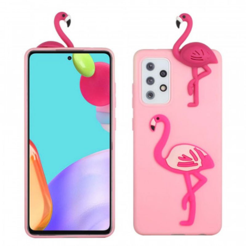 Cover Samsung Galaxy A33 5G Fenicottero 3d