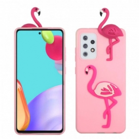 Cover Samsung Galaxy A33 5G Fenicottero 3d