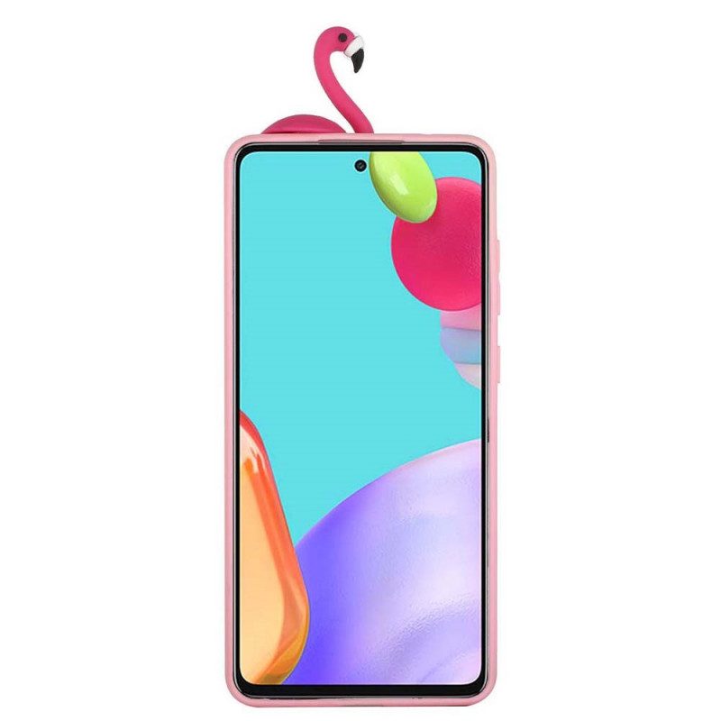 Cover Samsung Galaxy A33 5G Fenicottero 3d