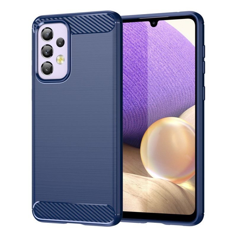 Cover Samsung Galaxy A33 5G Fibra Di Carbonio Spazzolata