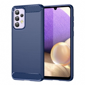 Cover Samsung Galaxy A33 5G Fibra Di Carbonio Spazzolata