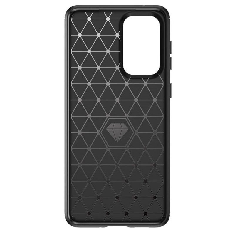 Cover Samsung Galaxy A33 5G Fibra Di Carbonio Spazzolata