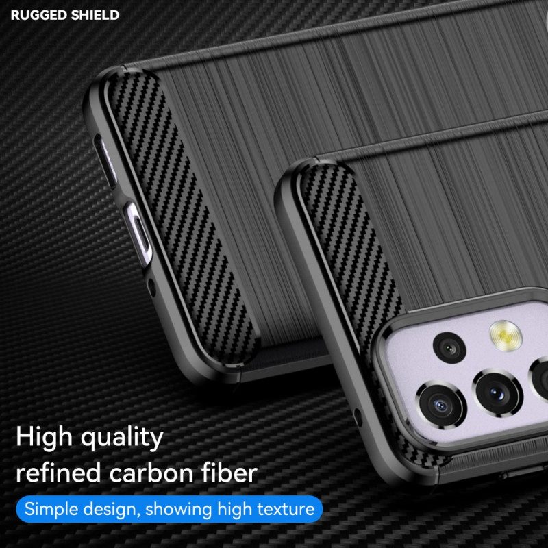 Cover Samsung Galaxy A33 5G Fibra Di Carbonio Spazzolata