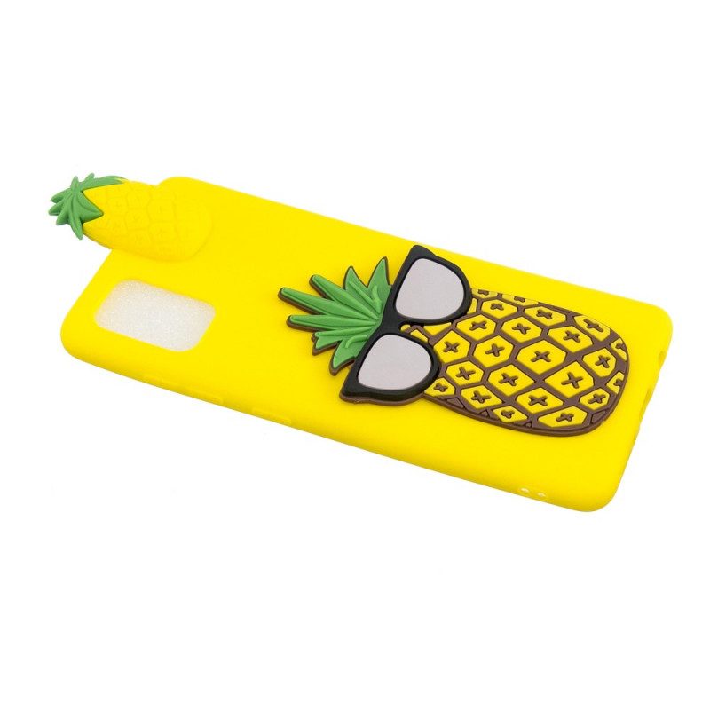 Cover Samsung Galaxy A33 5G Occhiali 3d Ananas