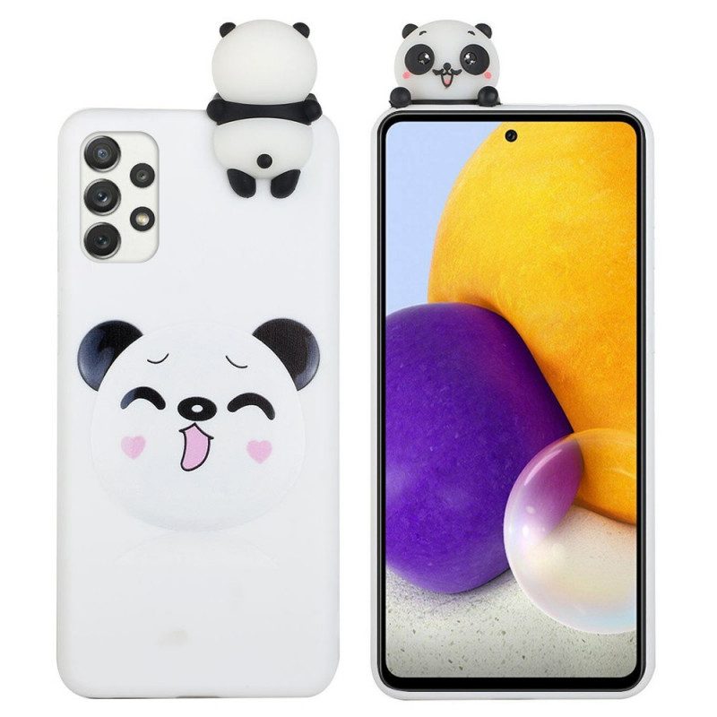 Cover Samsung Galaxy A33 5G Panda Divertimento 3d