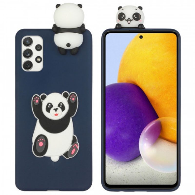 Cover Samsung Galaxy A33 5G Panda Grasso 3d