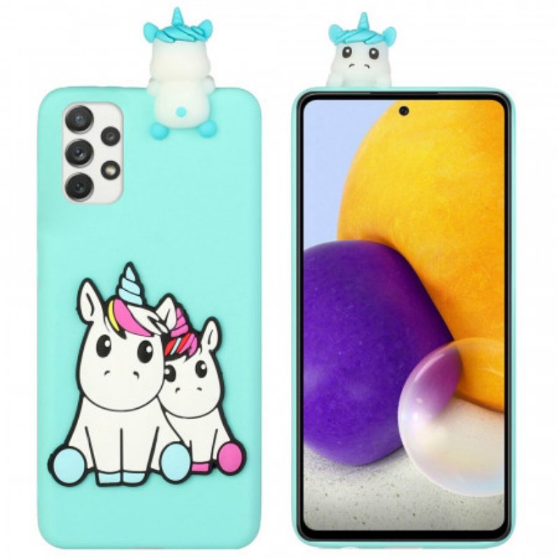 Cover Samsung Galaxy A33 5G Unicorni 3d