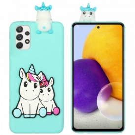 Cover Samsung Galaxy A33 5G Unicorni 3d