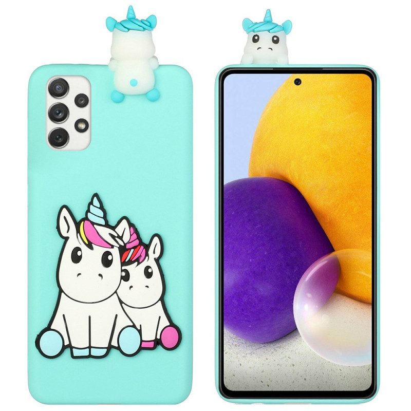 Cover Samsung Galaxy A33 5G Unicorni 3d