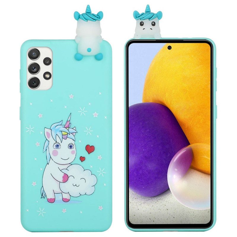 Cover Samsung Galaxy A33 5G Unicorno Divertimento 3d