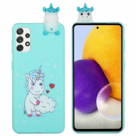 Cover Samsung Galaxy A33 5G Unicorno Divertimento 3d