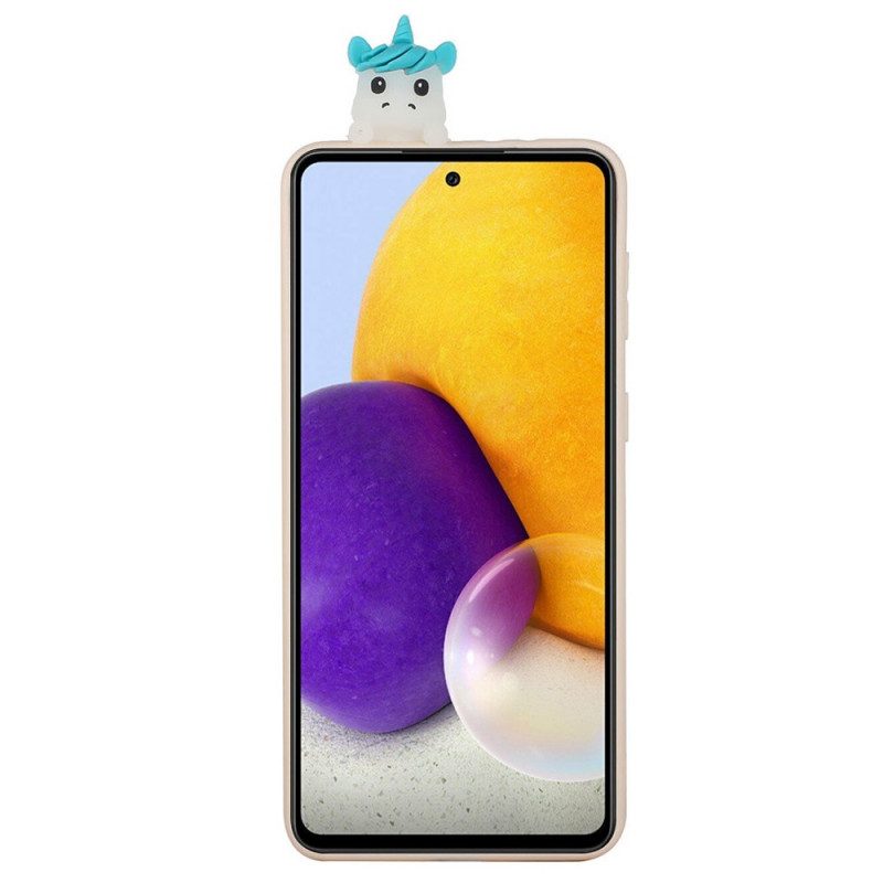 Cover Samsung Galaxy A33 5G Unicorno Divertimento 3d