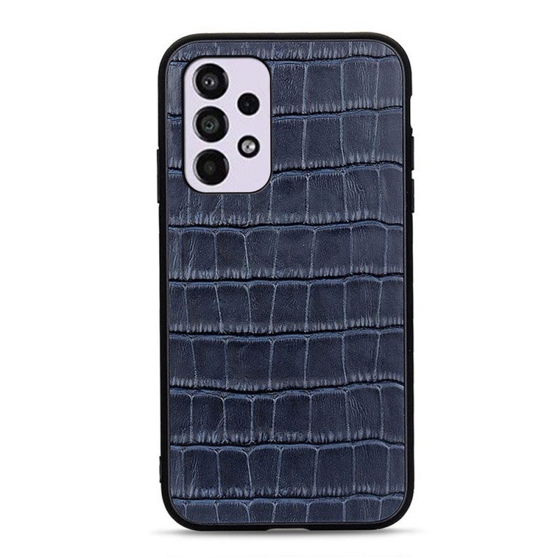 Cover Samsung Galaxy A33 5G Vera Pelle Di Coccodrillo